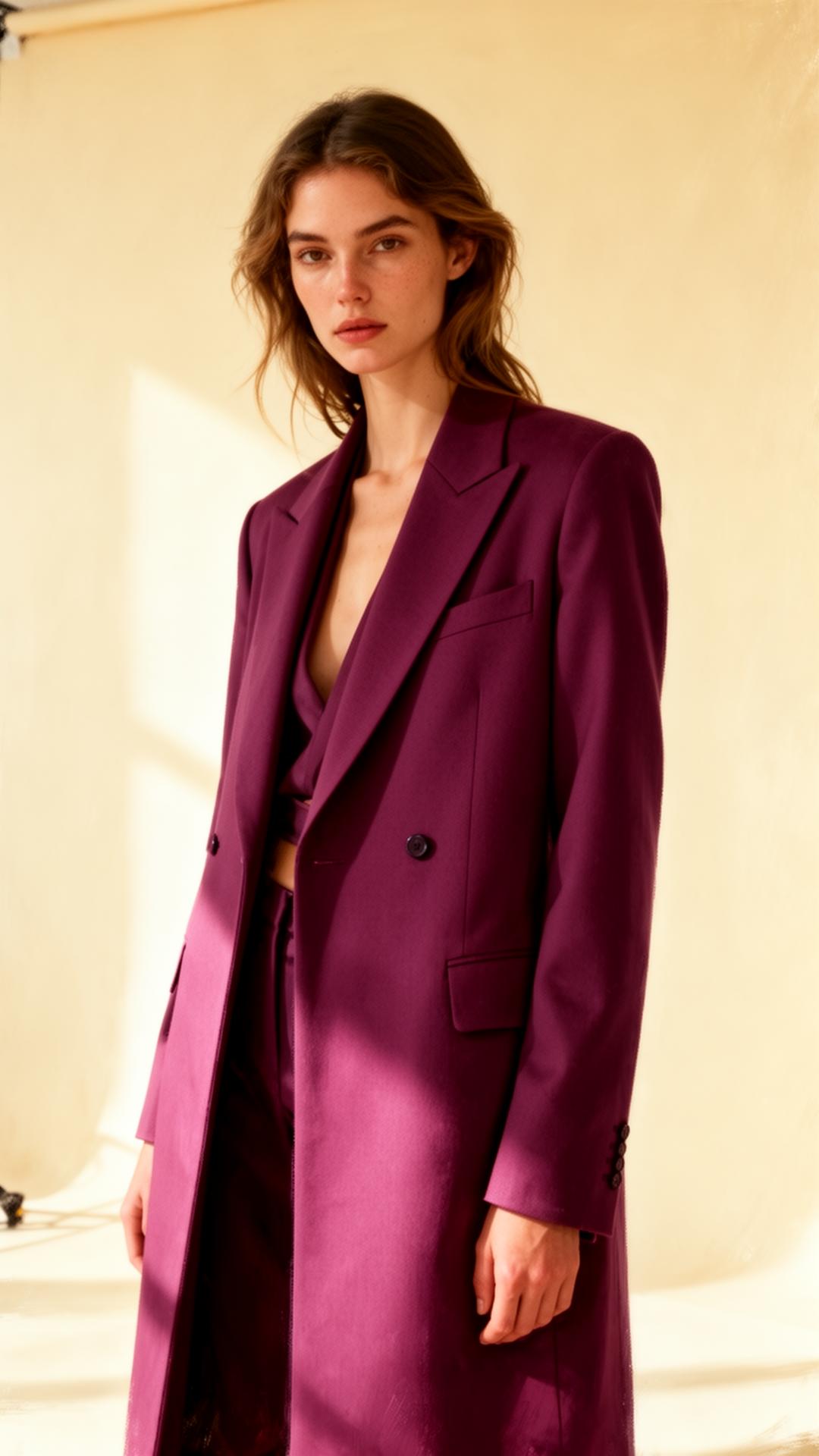 Editorial fashion portrait